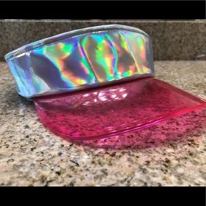 Holographic Pink Visor